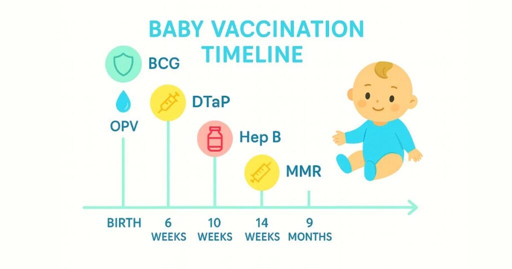 Newborn Baby Vaccination Chart With Price