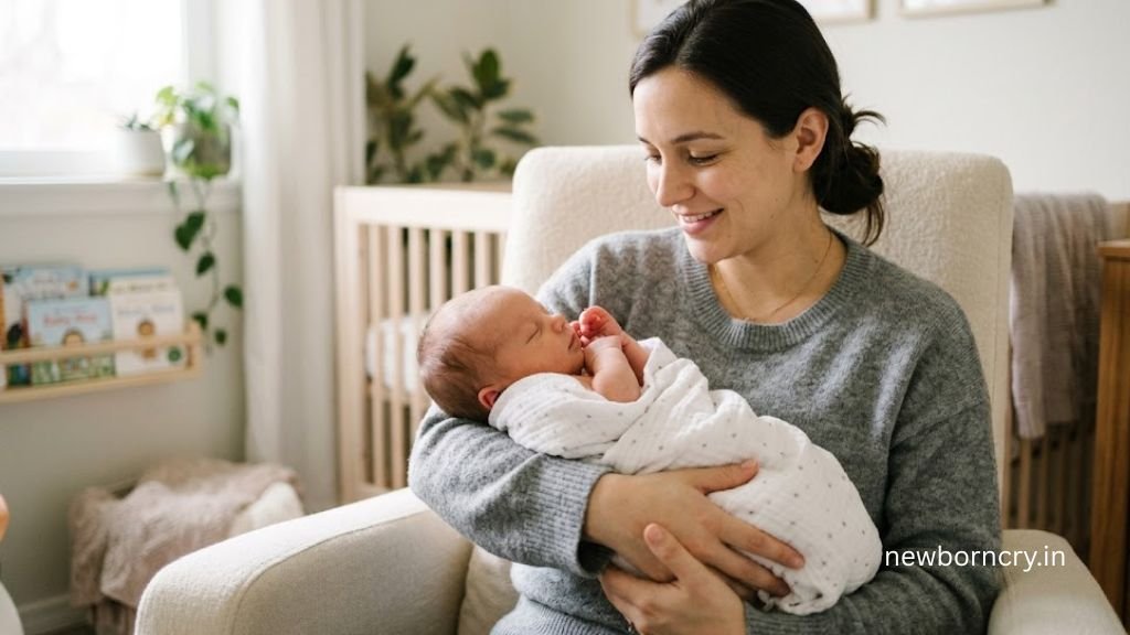 How to Hold a Newborn Baby