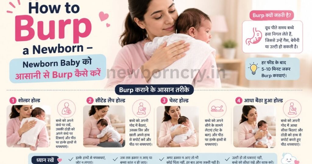 How to Burp a Newborn